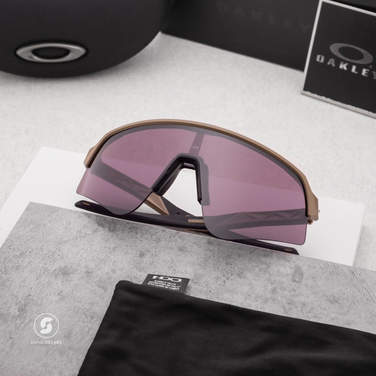 OAKLEY OO9465-24 Sutro Lite Sweep Matte Terrain Tan Prizm Road Black