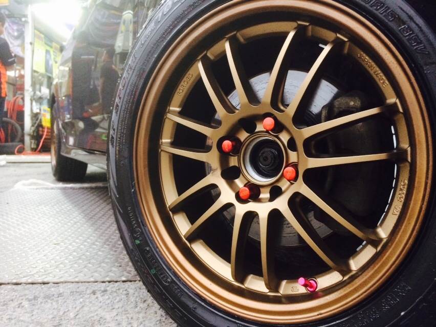 ล้อใหม่ RE30 ขอบ15 ใส่ CITY