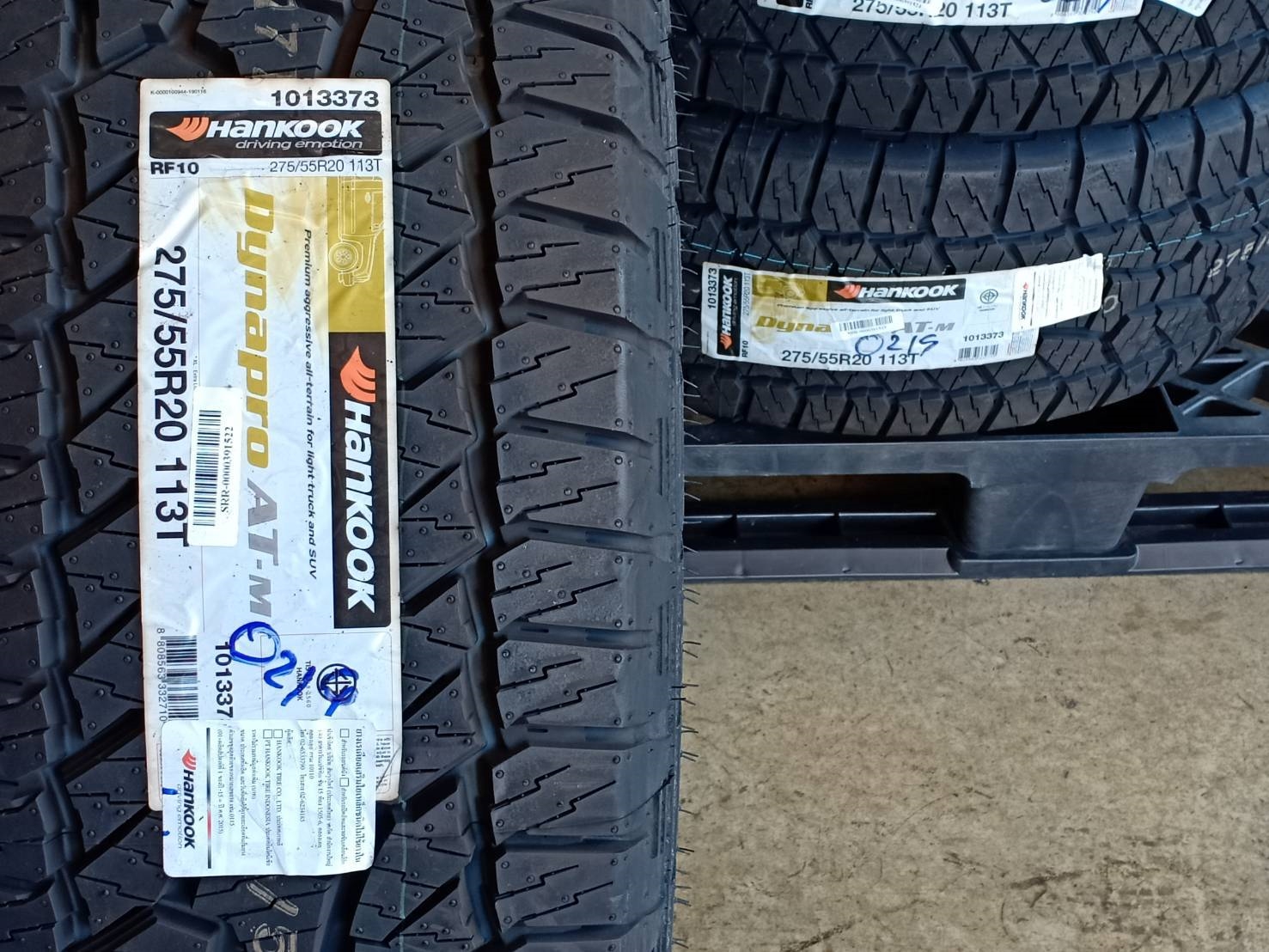 HANKOOK 275/55R20 DYNAPRO AT-M 113T (ตัวหนังสือดำ) MADE IN KOREA
