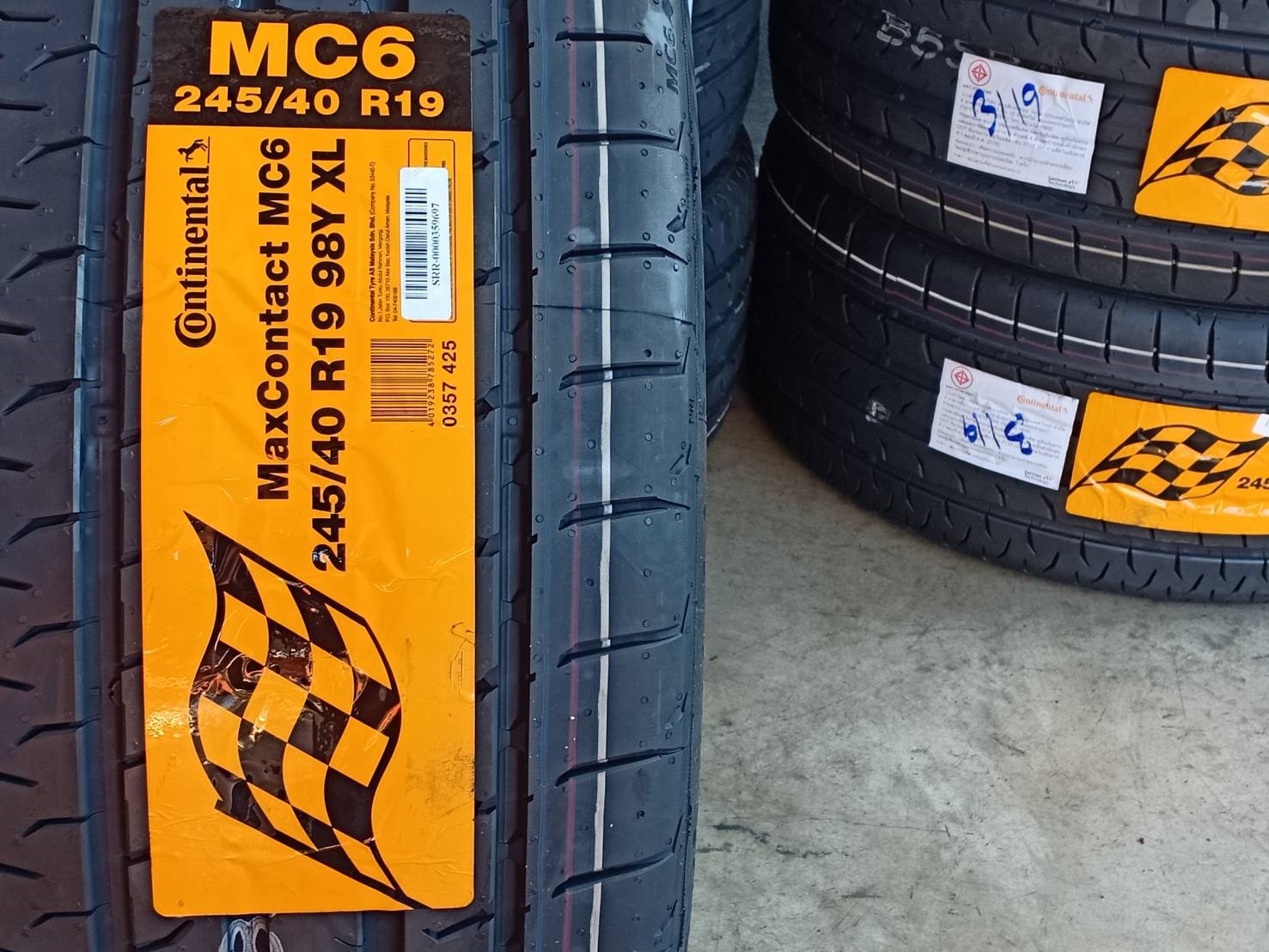 CONTINENTAL MC6 245/40-19 ปี19 ลดราคา