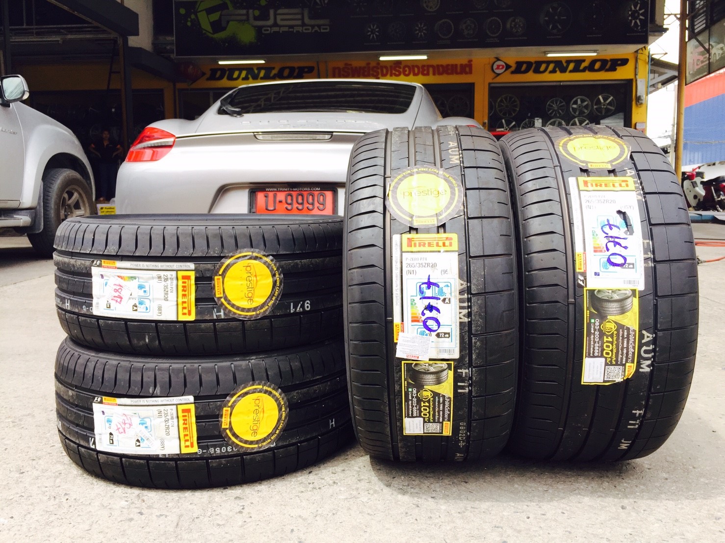PIRELLI ขอบ20 ใส่ PORSCHE BOXSTER