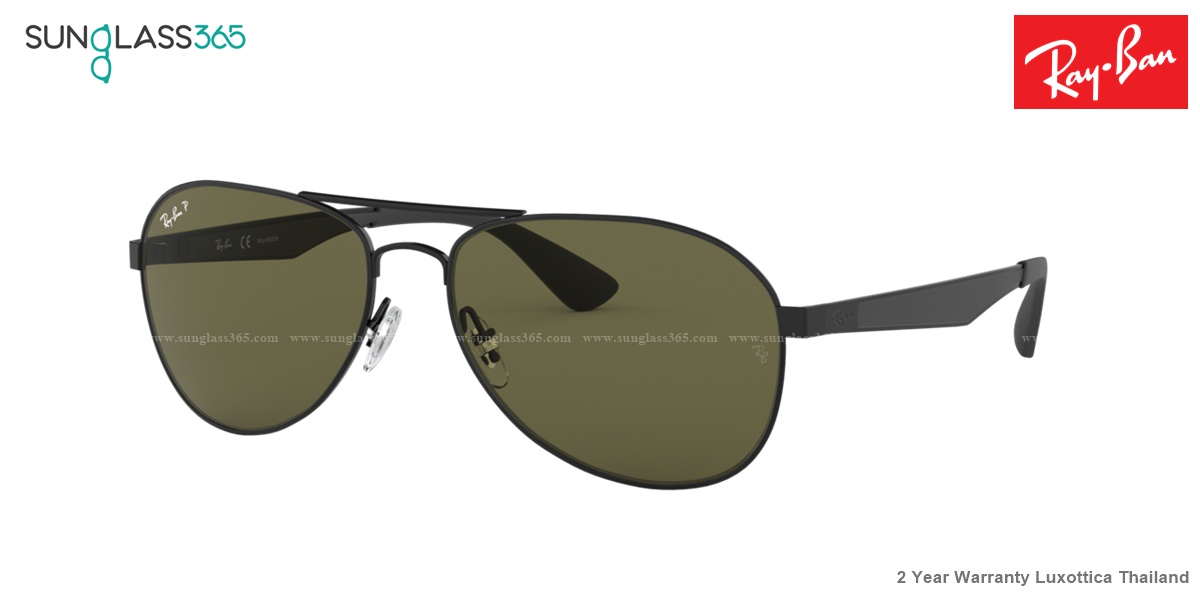 Ray Ban RB3549 006/9A Matte Black Polarized