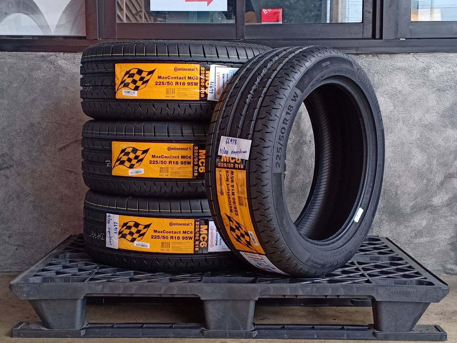 CONTINENTAL MAXCONTACT MC6 225/50R18 ปี20