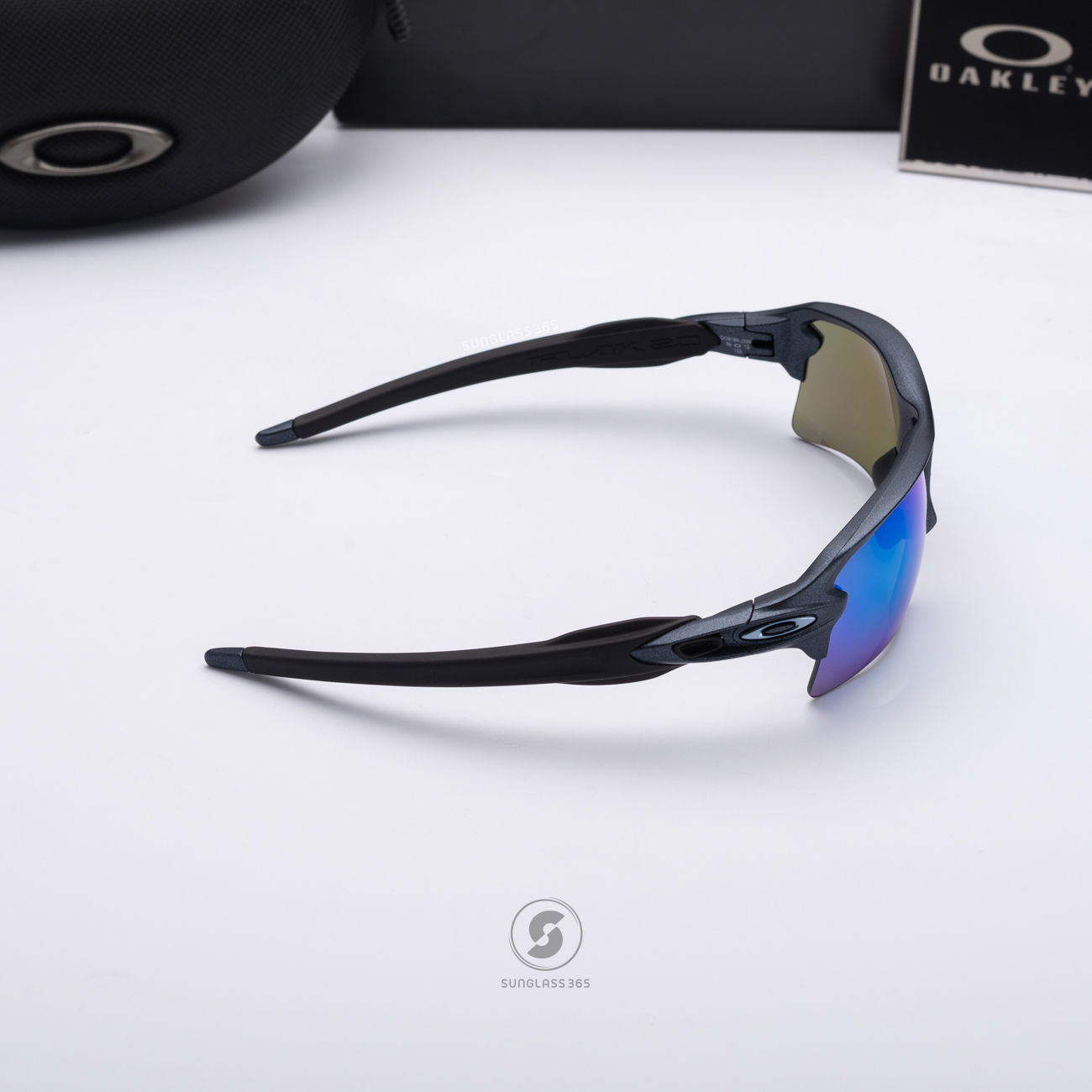 Oakley FLAK 2.0 XL OO9188-J3 Blue Steel Prizm Sapphire Polarized