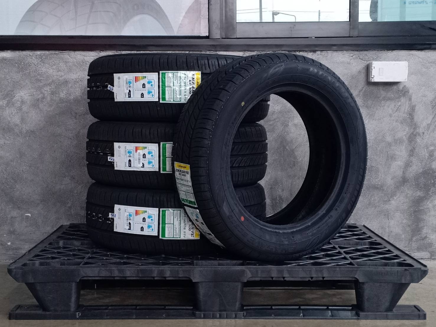 DUNLOP 205/55R16 ENASAVE EC 300 91V MADE IN THAILAND