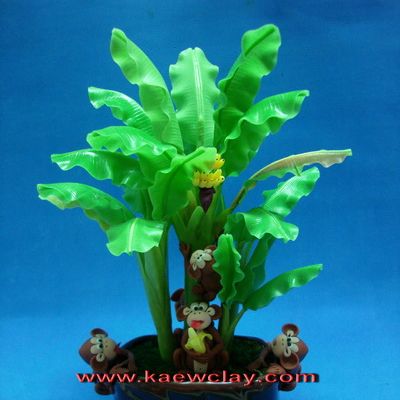 ต้นกล้วย ขนาดกลาง (Medium banana tree)