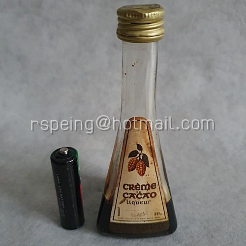 เหล้าขวดเล็ก เหล้าแท้ขวดแก้ว Giffard Angers Creme De Cacao