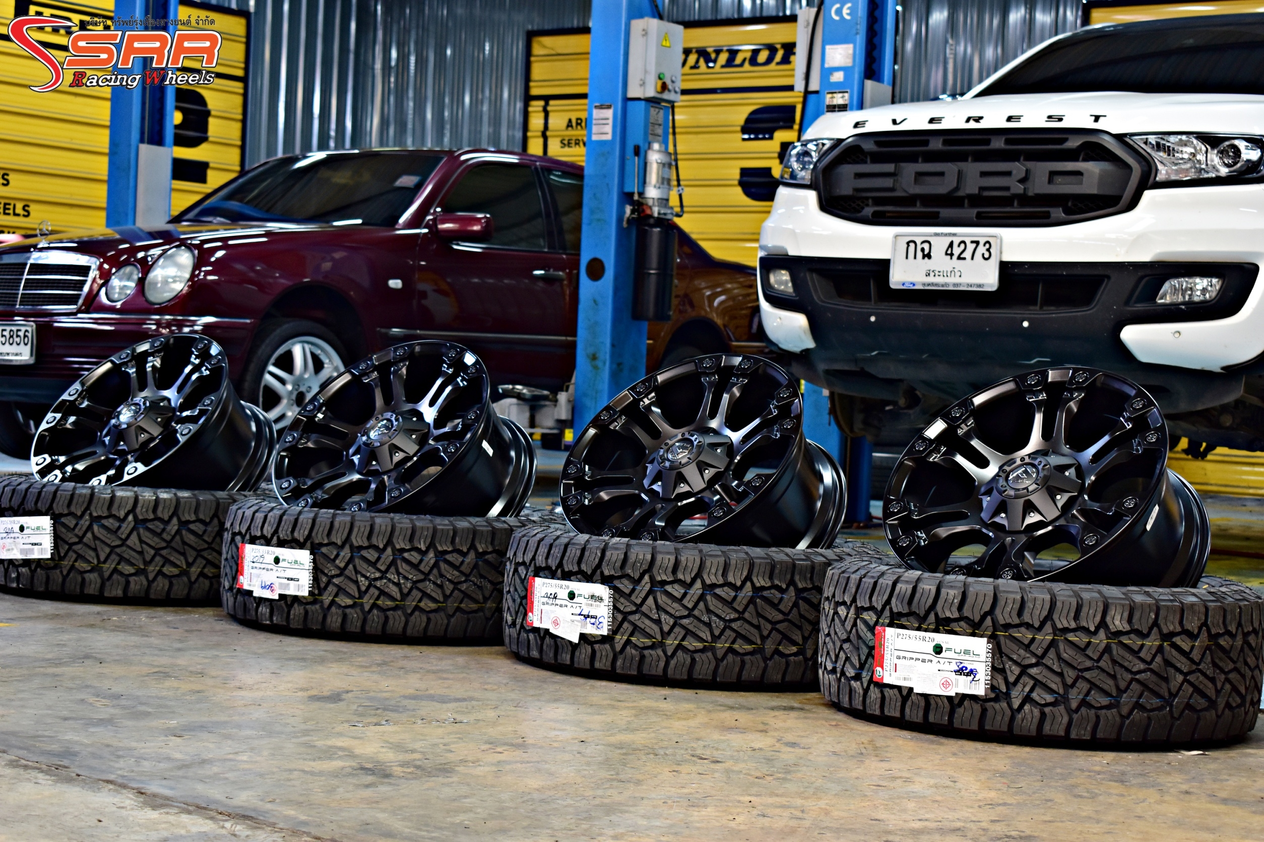 ล้อแท้ FUEL VAPOR ขอบ20 ใส่ EVEREST