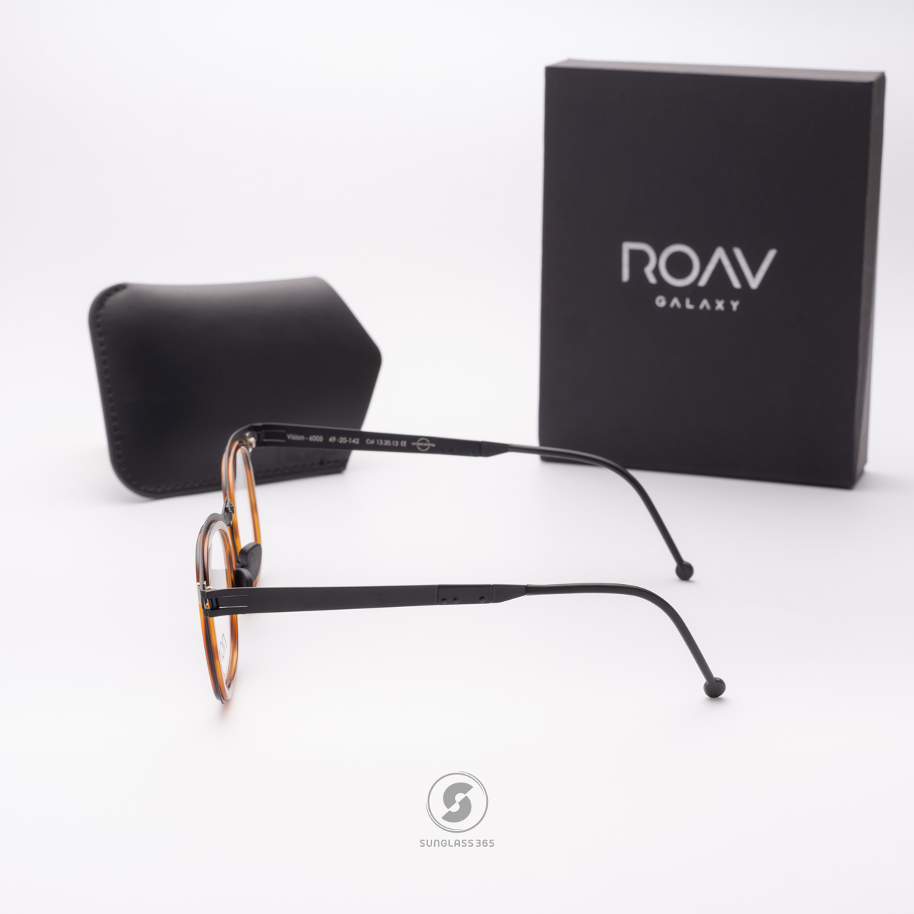 แว่นสายตา ROAV DALLAS RIM Matte Black + Demi Brown