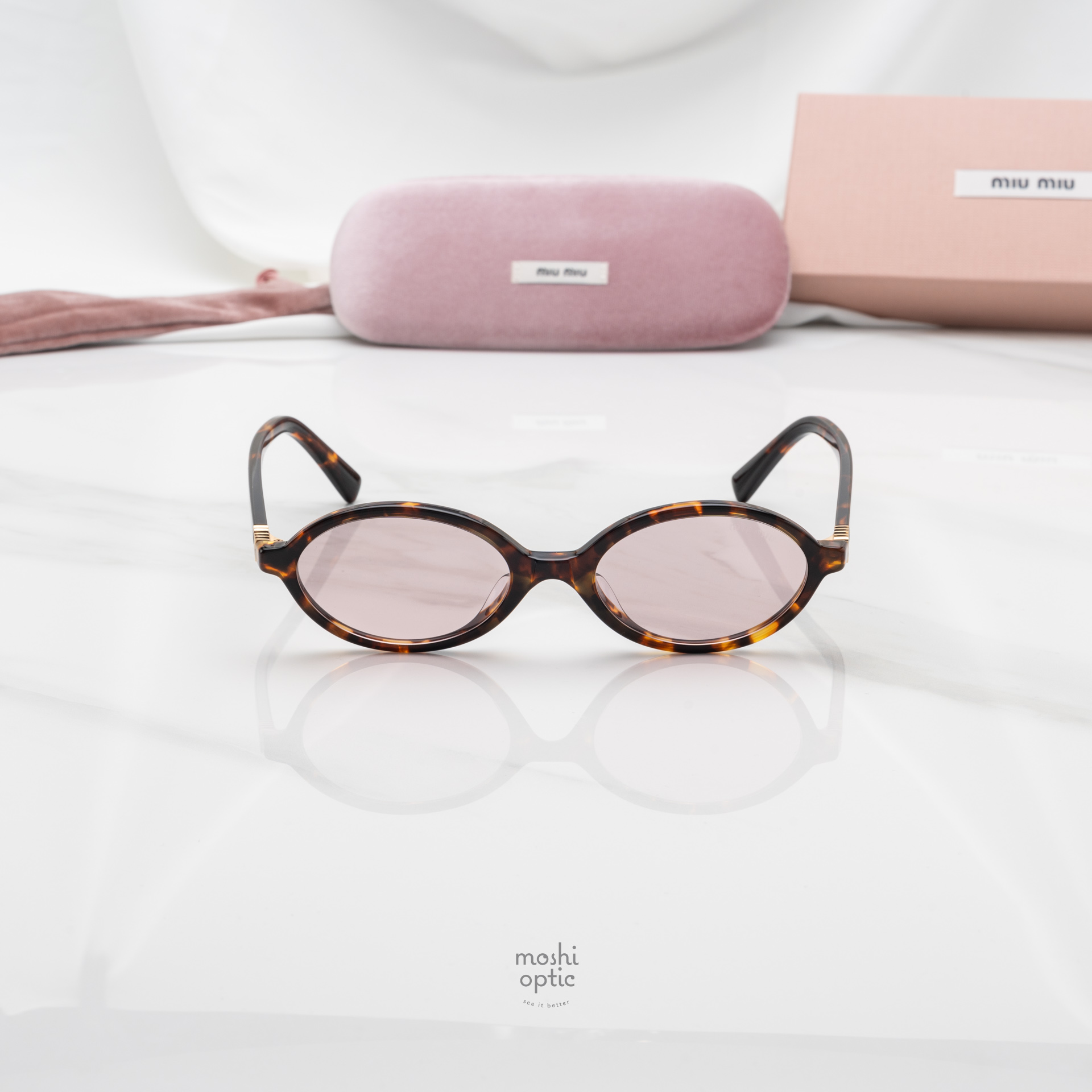 แว่นกันแดด Miu Miu MU04ZSF 14L4I0
