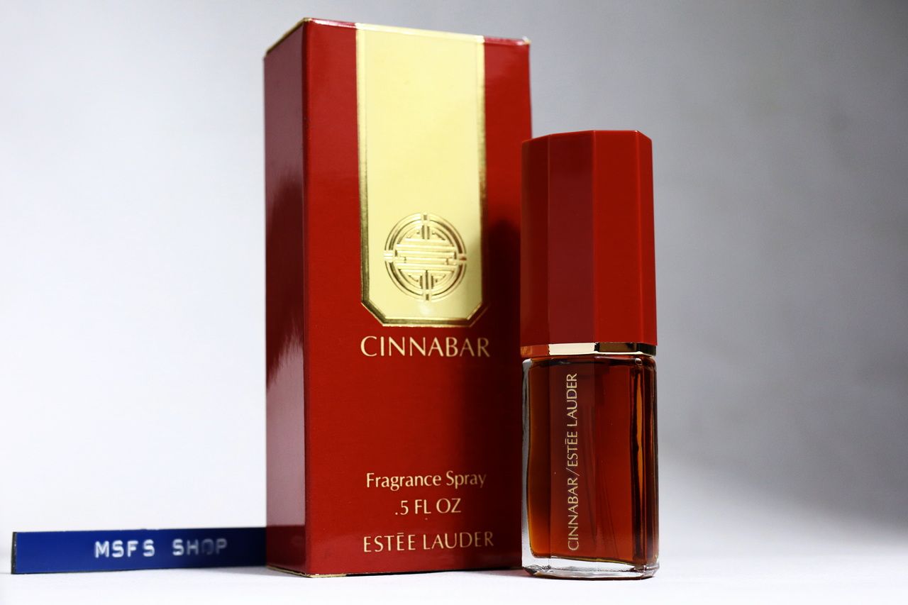 [Vintage] Estee Lauder Cinnabar Fragrance Spray 15ml Splay แบบสเปรย์ - น้ำหอม Vintage