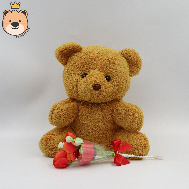 เซ็ตเซอร์ไพรส์ ตุ๊กตาหมีนั่ง size 8นิ้ว สีน้ำตาล พร้อมเม็ดโฟมคละสี น่ารัก กล่องเปิดฝาเล็กกว่าครึ่งAขาว (ส่งด่วน)