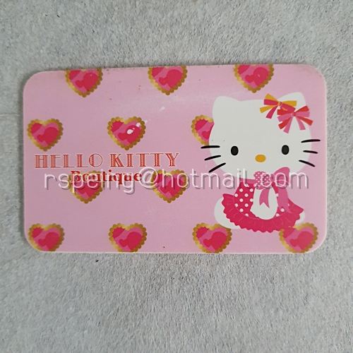 คีย์การ์ด Hello Kitty Boutique ในชุดแมคโดนัลด์ แฮปปี้ มีล ทอยส์ 2008 : เฮลโลคิตตี้ McDonald’s Happy Meal Toys 2008 : Hello Kitty