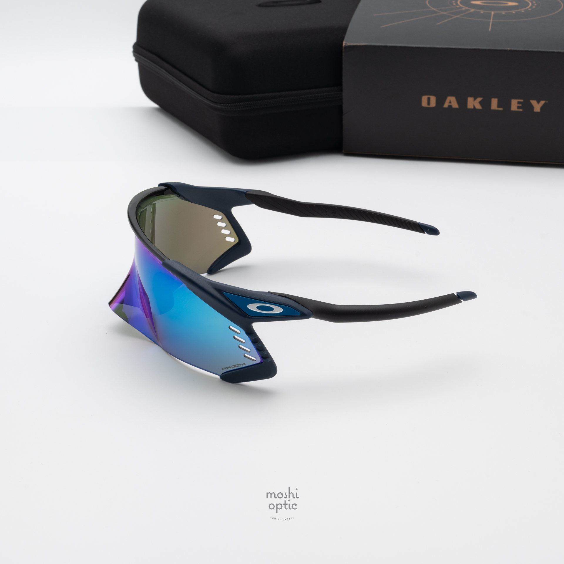 OAKLEY VELO KATO OO9501-04 Matte Navy Prizm Sapphire