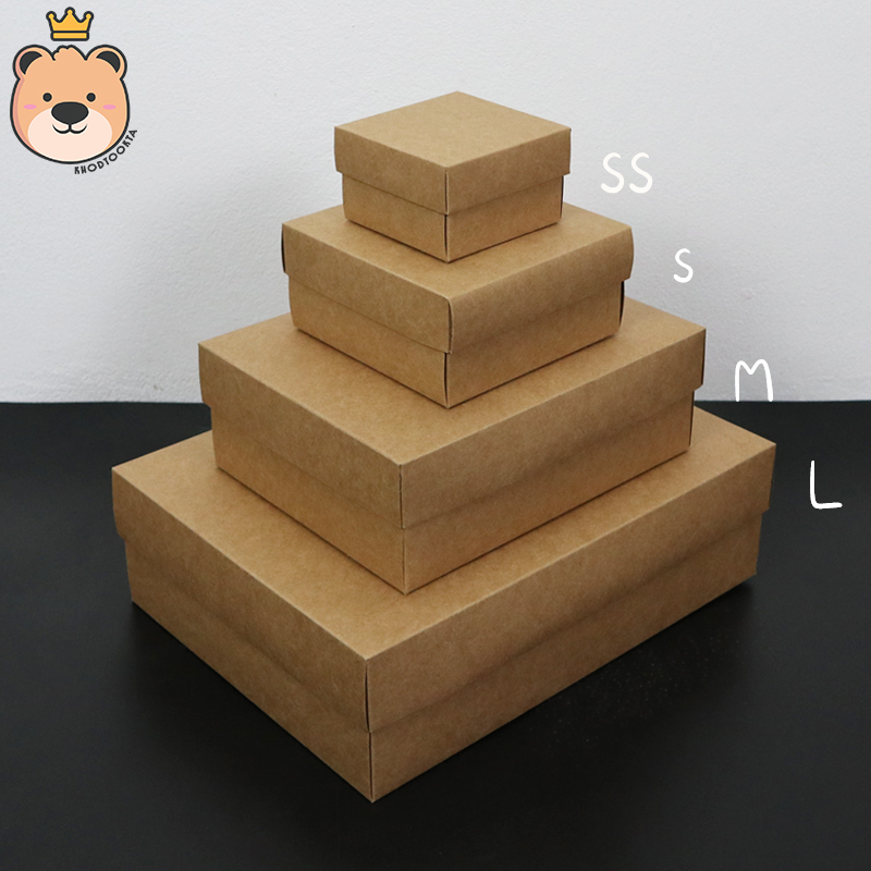 กล่องแบบเปิดฝา กล่องสำหรับใส่ของขวัญ มีขนาด สี ให้เลือก กล่อง เปิดฝา