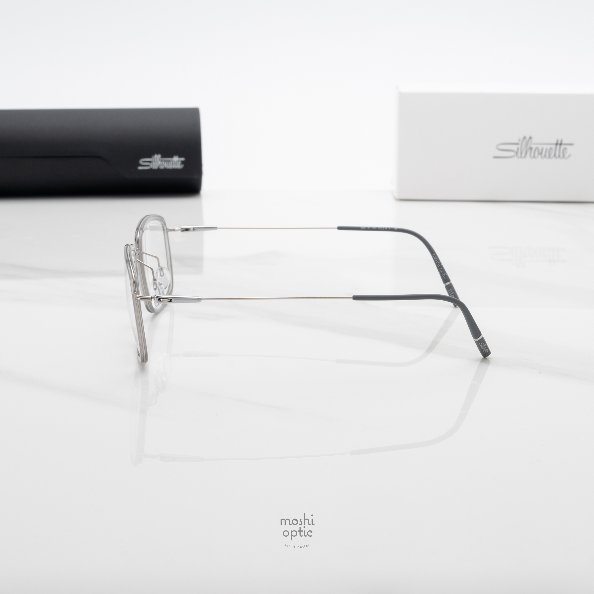 กรอบแว่น Silhouette Dynamics Colorwave Contour 5580 7101