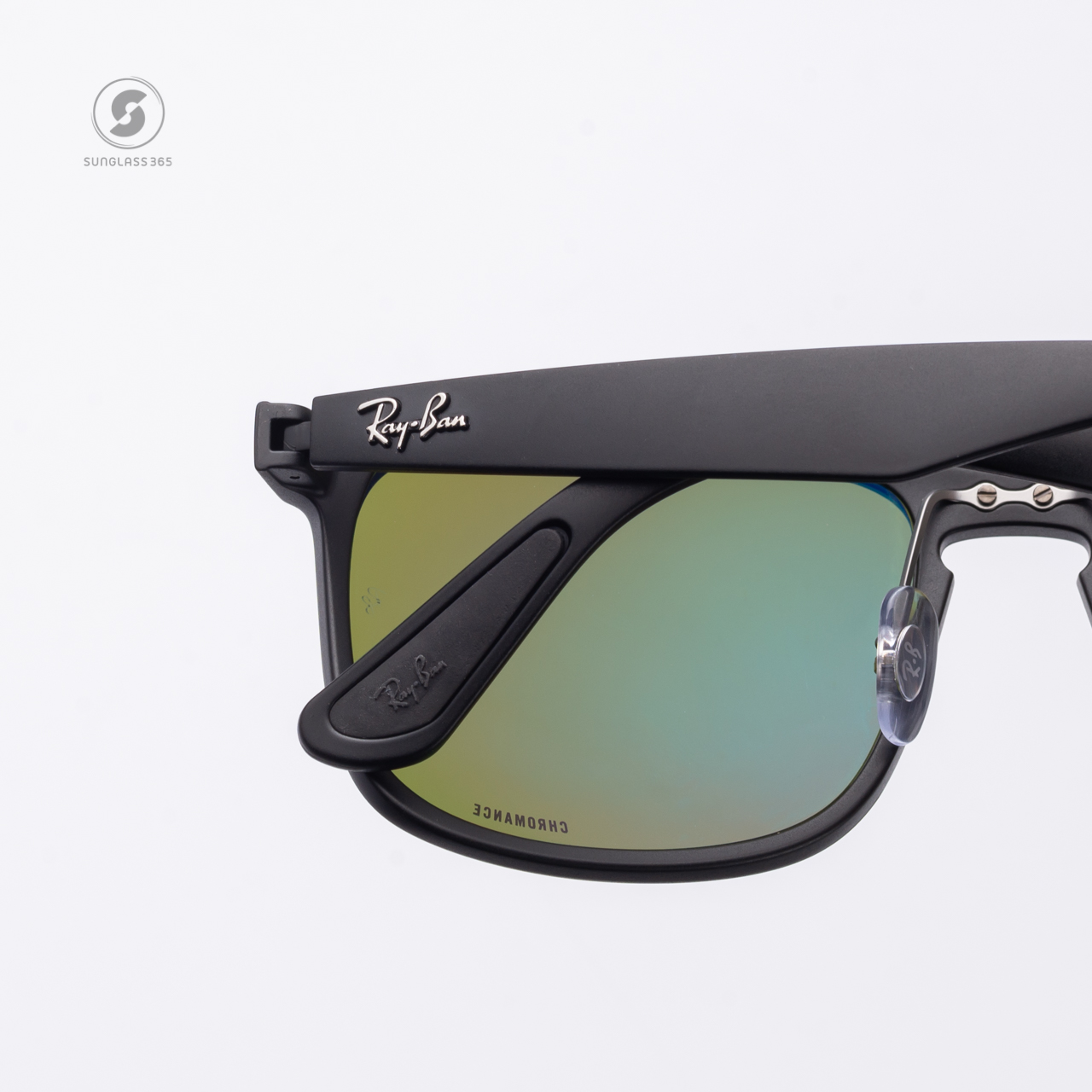 Ray-Ban RB4264 601SA1 MATTE BLACK Blue Flash Chomance Polarized