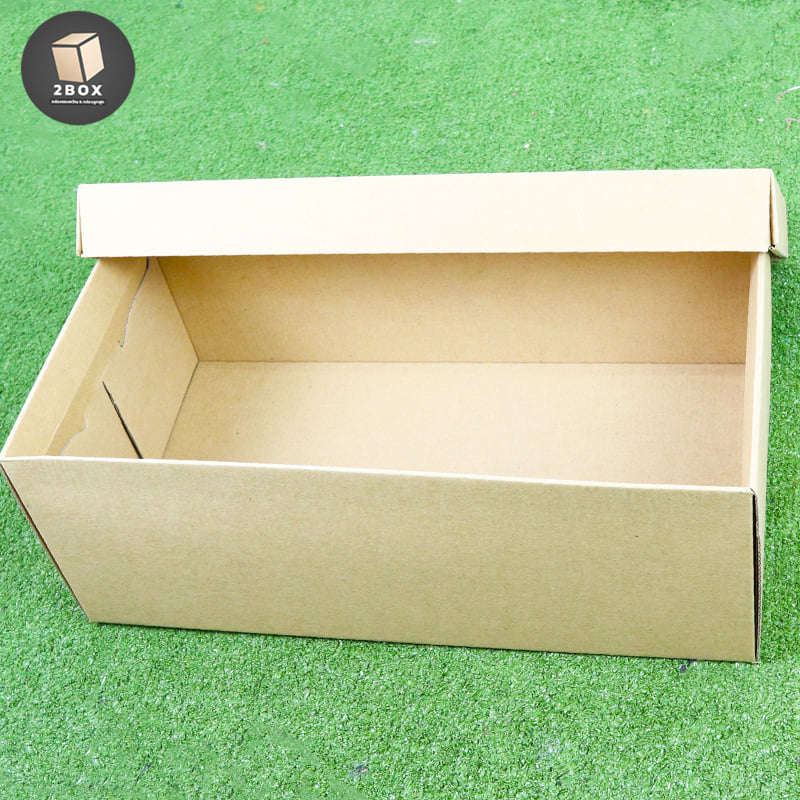 กล่องใส่รองเท้า กล่องของขวัญ กล่องลูกฟูกทรงยาว กล่องลูกฟูก แข็งแรง กล่องเก็บรองเท้า