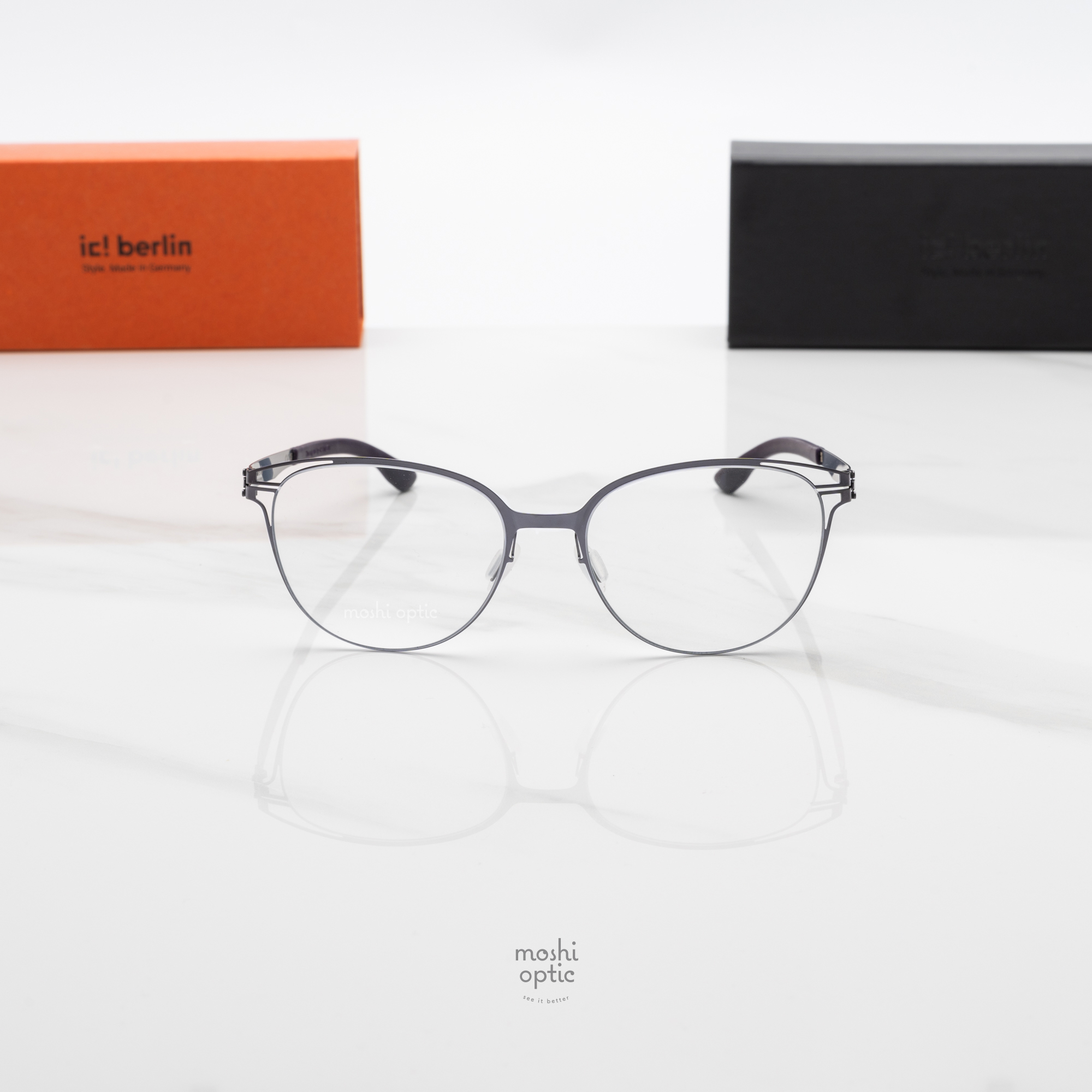 กรอบแว่น IC BERLIN Kiki Aubergine