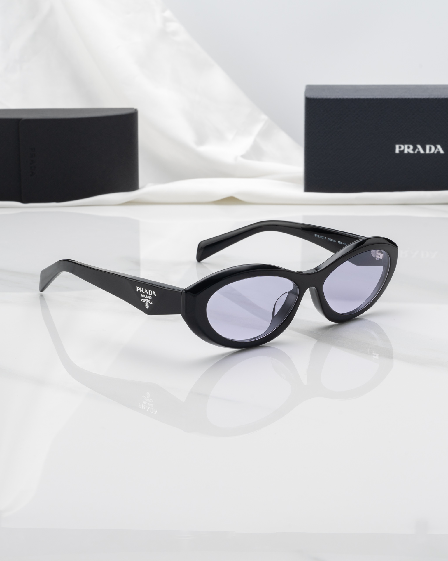 PRADA Symbole PR26ZSF 16K40J Black Violet
