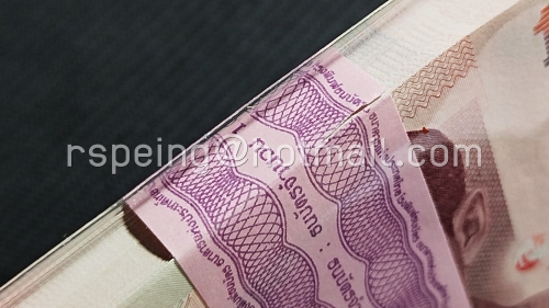 ธนบัตรหมุนเวียน ยุครัชกาลที่ 9 ธนบัตรแบบ 15 ชนิดราคา 100 บาท รุ่น 2 (หลังเลิกทาส มีแถบฟอยล์) ยกแหนบ 7Cจ 8480701