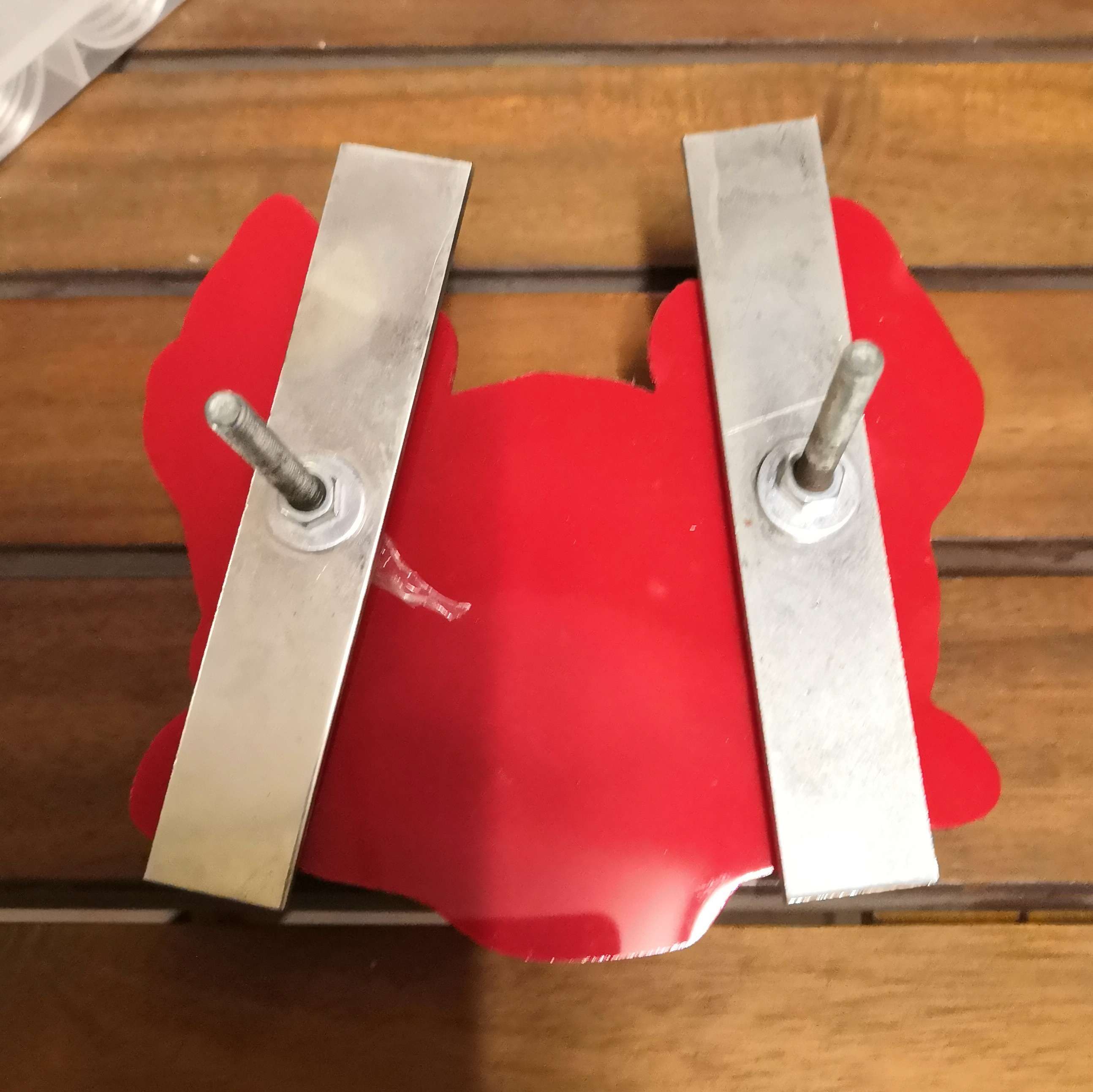 ตราติดหน้ารถ โรงเรียนเตรียมทหาร กว้าง 11 เซน สูง 8.5 เซน