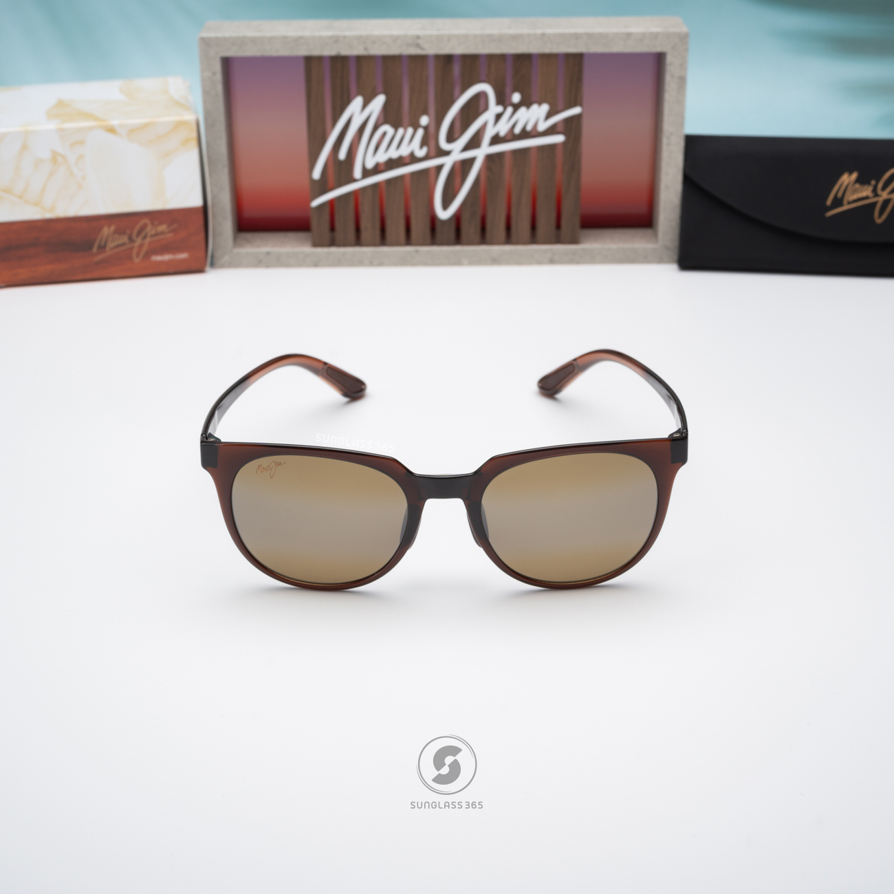 แว่นกันแดด Maui Jim WAILUA MJ H454 01 HCL Bronze
