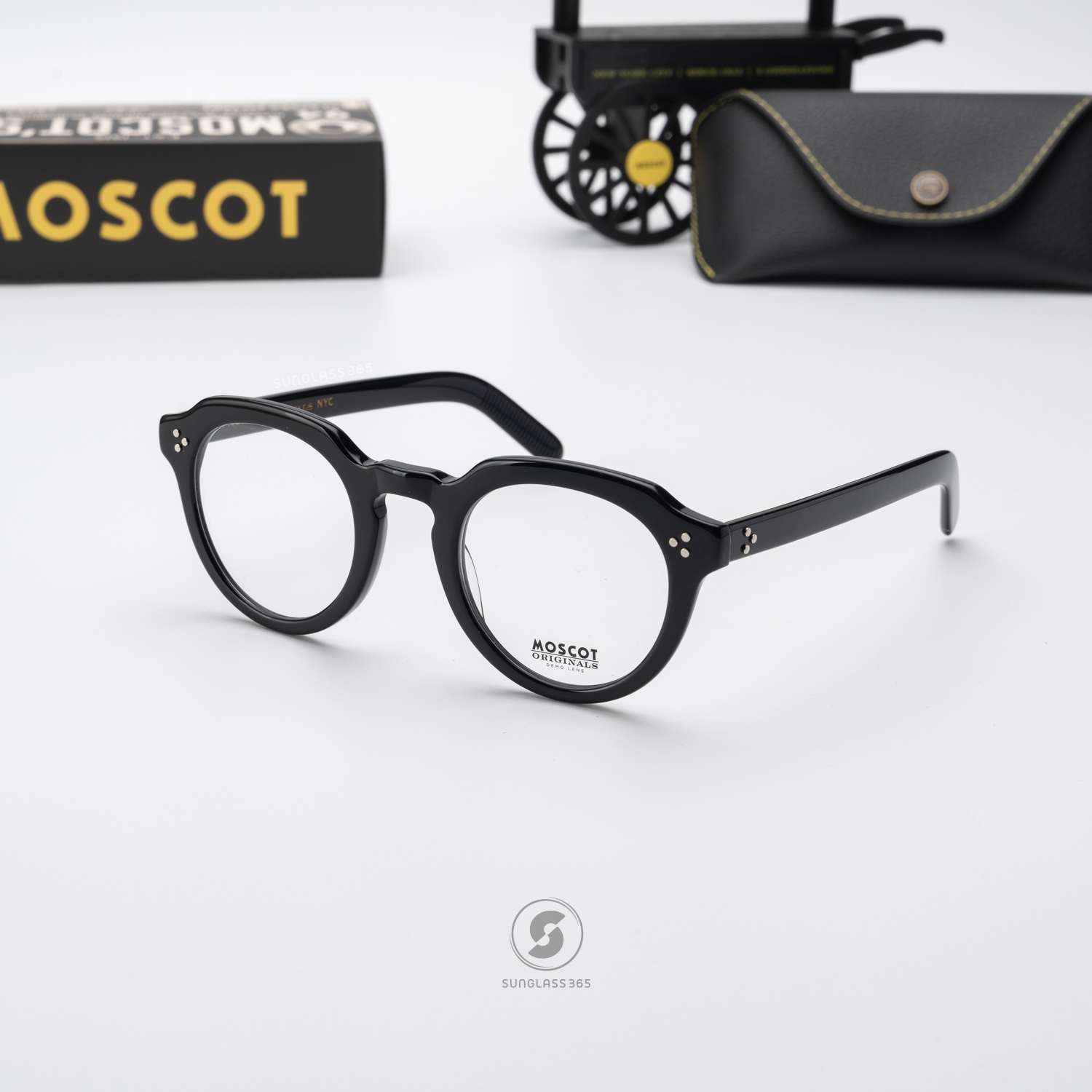 แว่นสายตา Moscot Gavolt Black