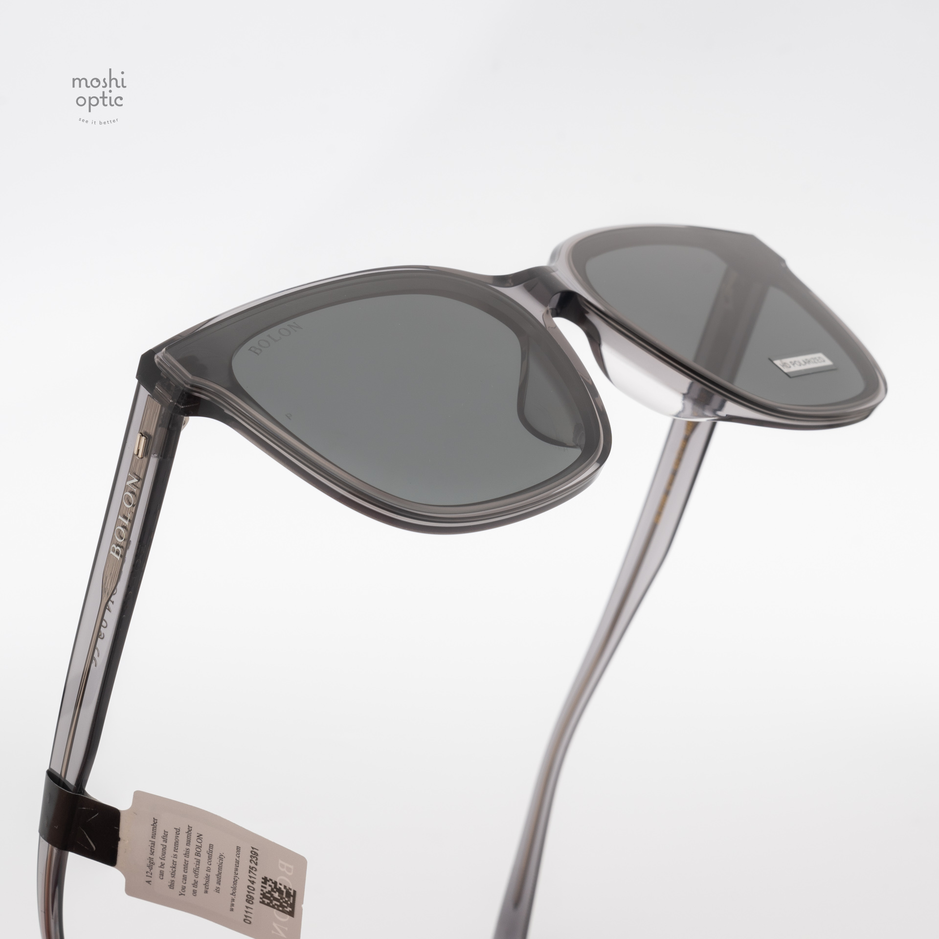 แว่นกันแดด BOLON รุ่น BL3185 Dalkey C11 Transparent Grey