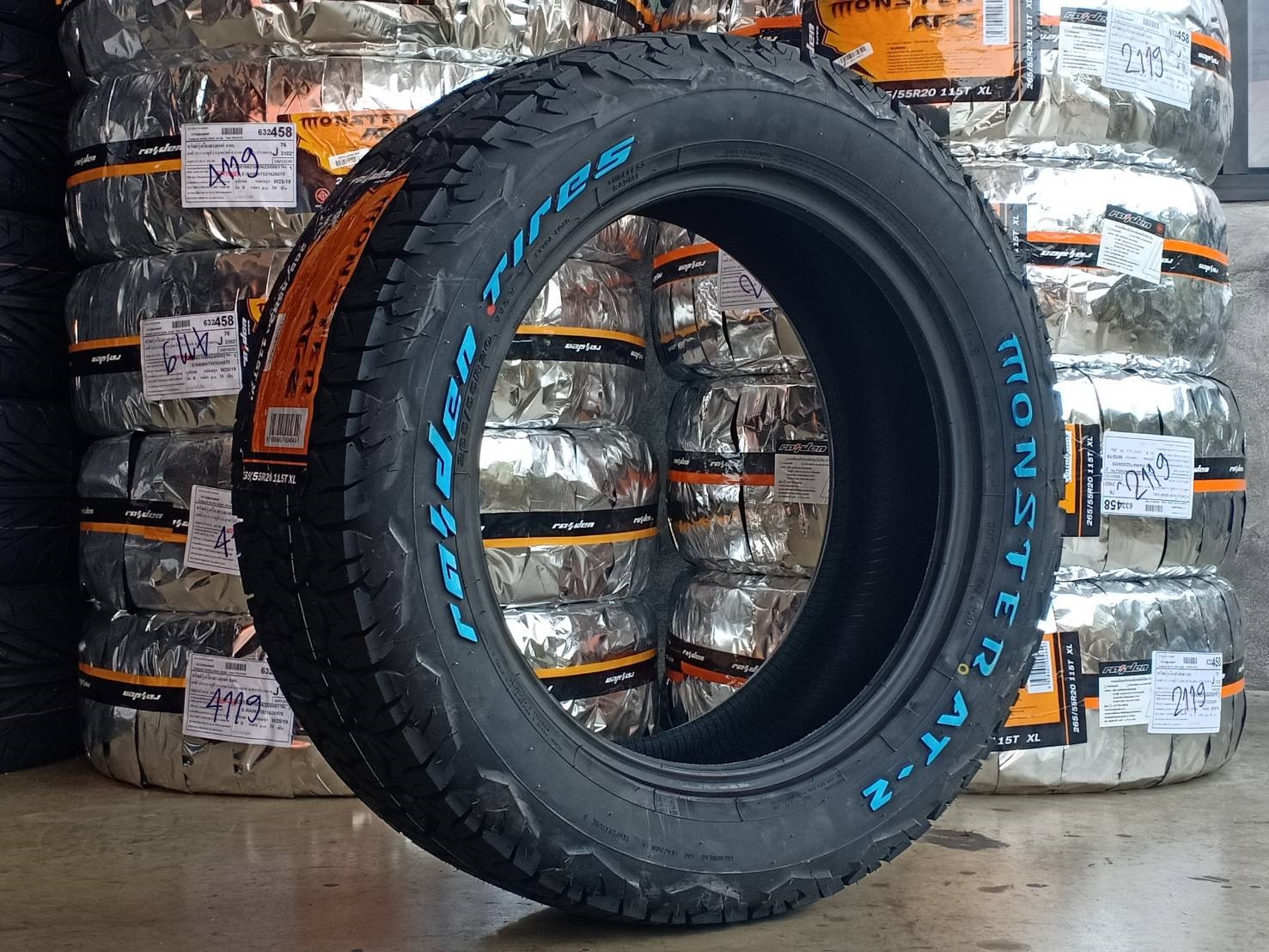 RAIDEN MONSTER AT2 265/55R20 115T (ปี19)