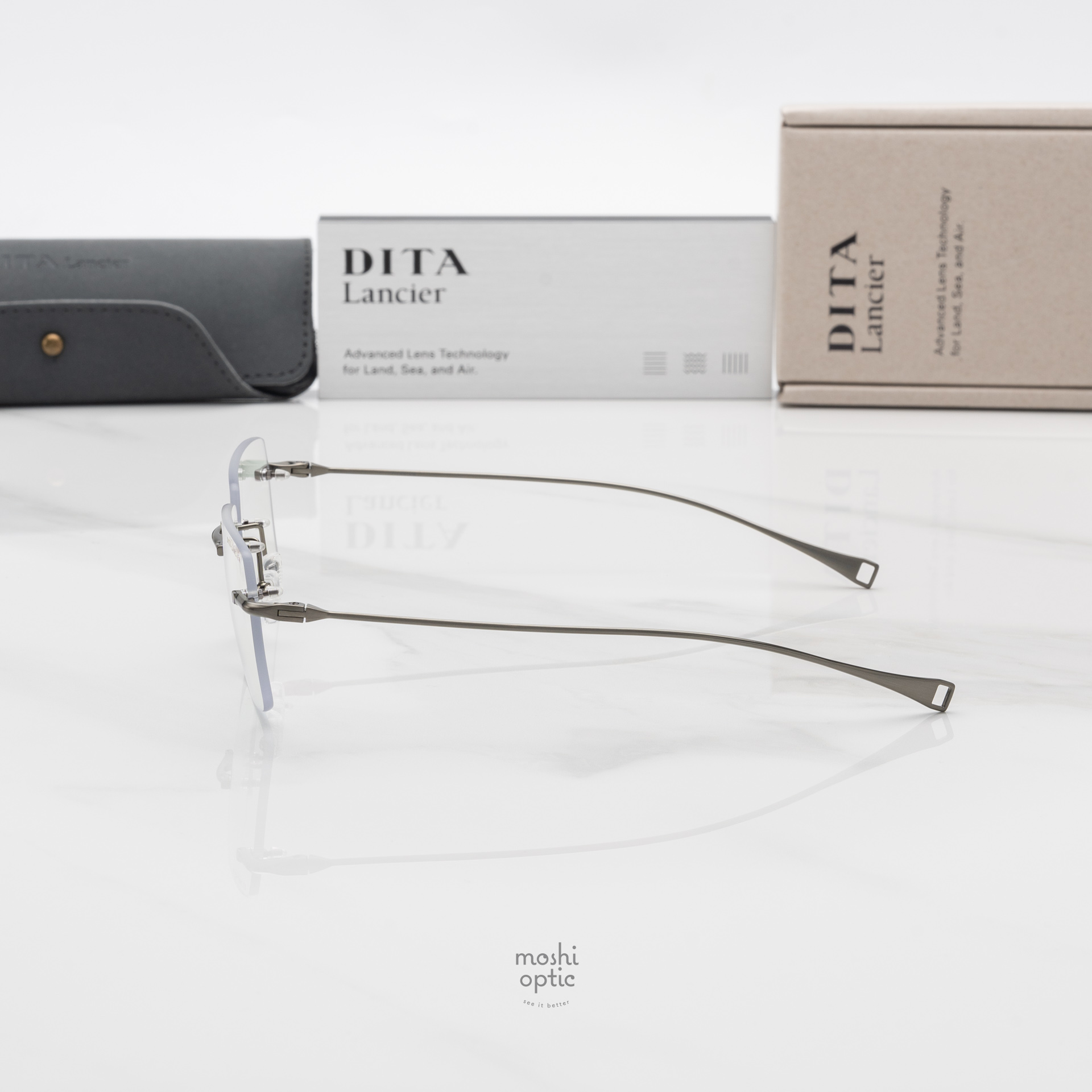 แว่นสายตา DITA LANCIER DLX129 A 02 with Blue Control Lens
