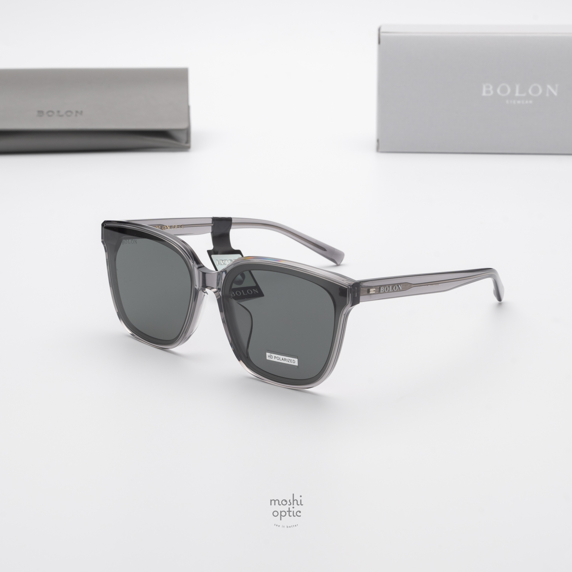 แว่นกันแดด BOLON รุ่น BL3185 Dalkey C11 Transparent Grey