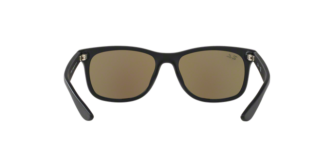 Ray Ban RJ9052SF 100S55 MATTE BLACK Blue Mirror