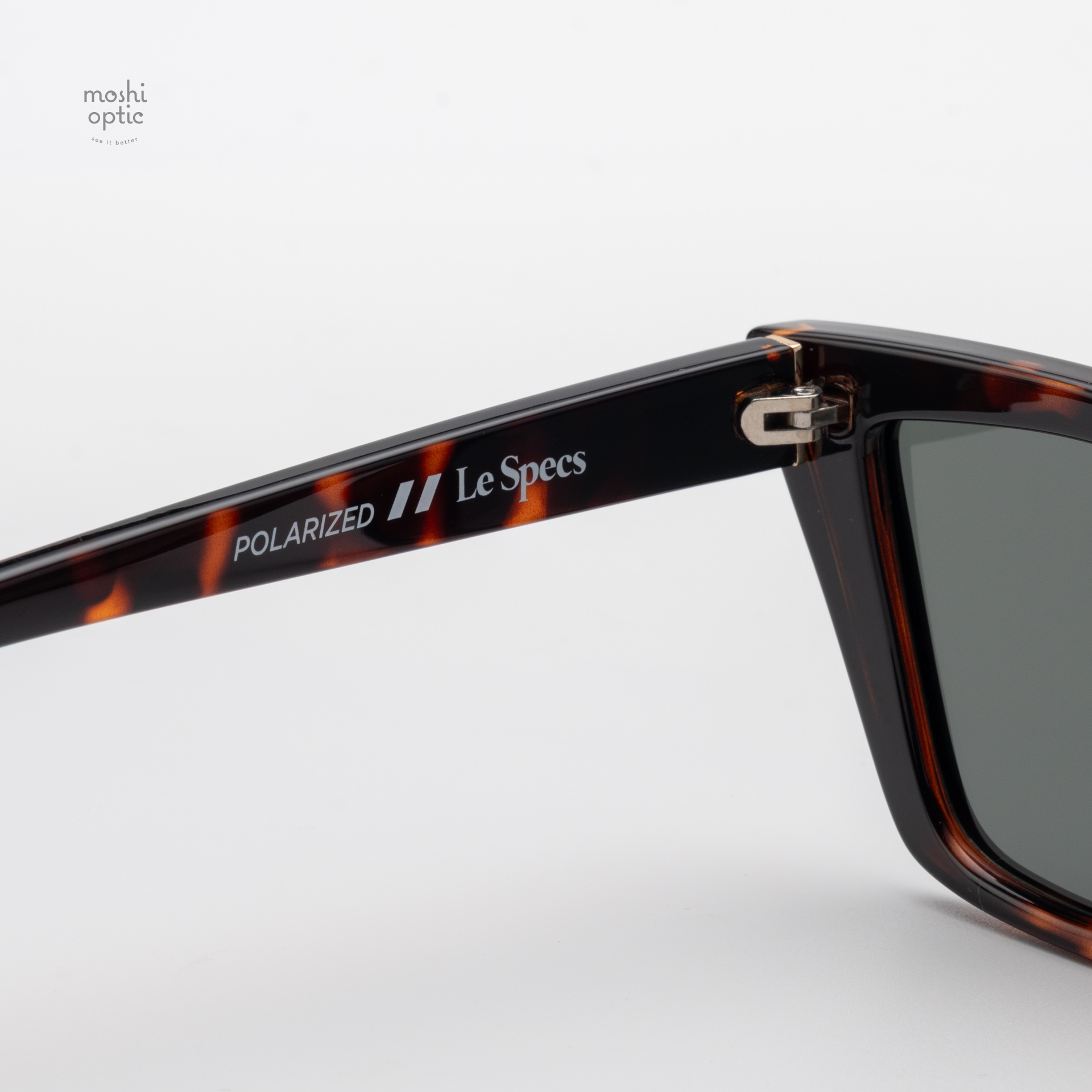แว่นกันแดด Le Specs LSP2552125 VELODROME Dark Tort Khaki Polarized