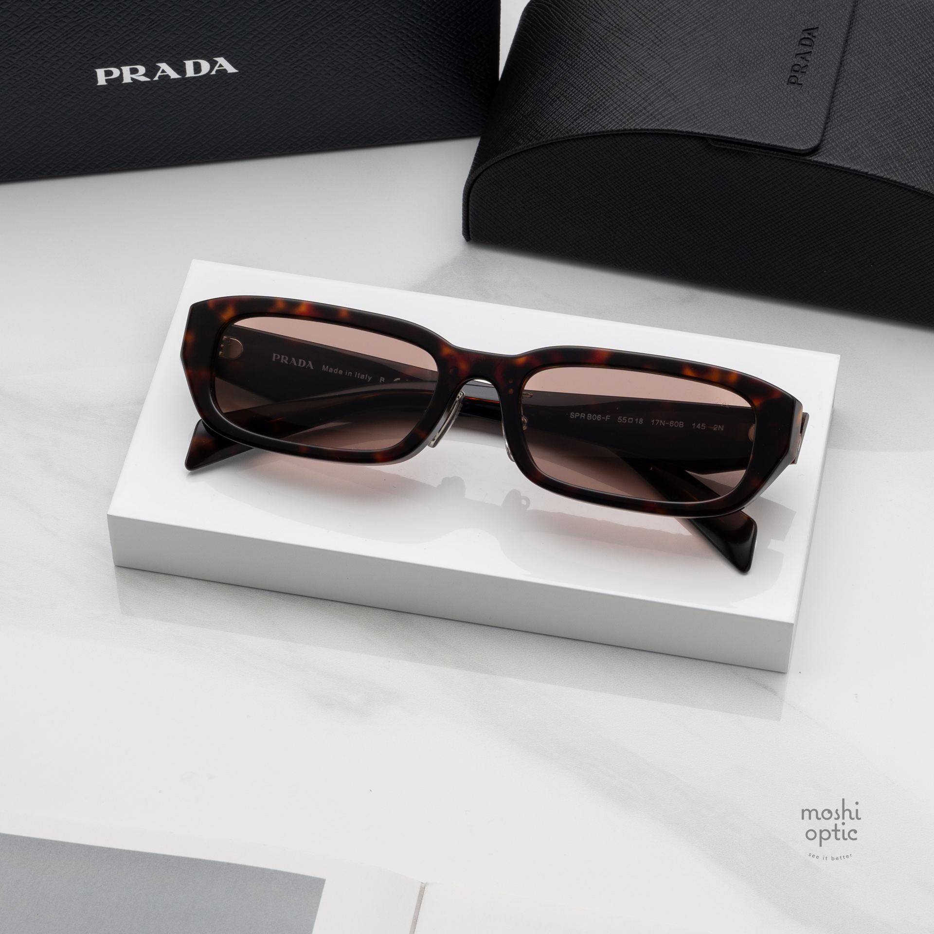 แว่นกันแดด PRADA PRB06SF 17N60B