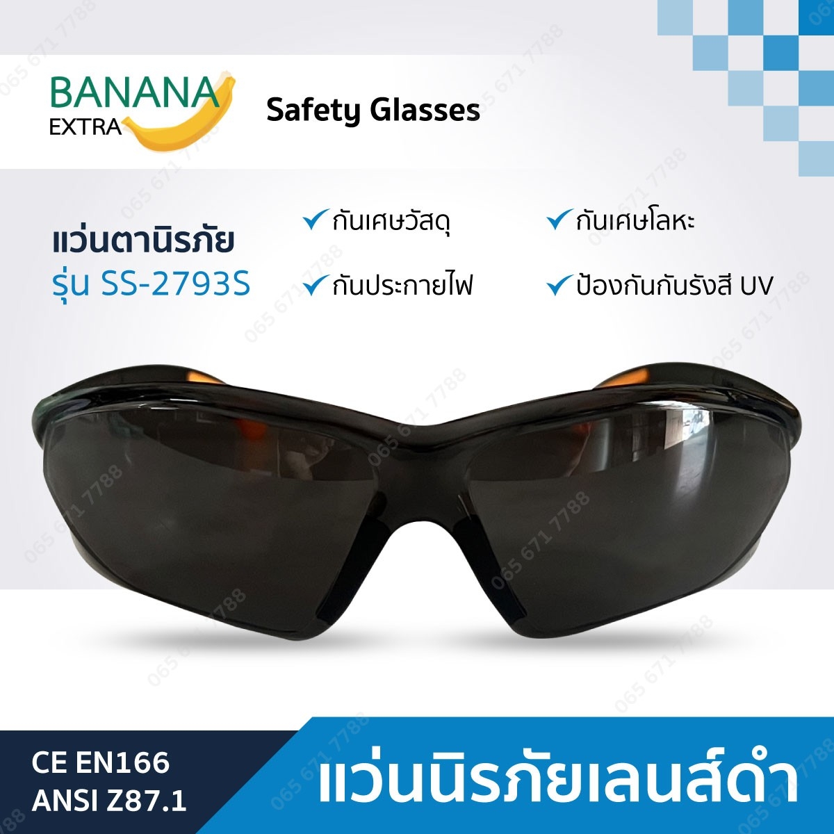 Safety Glasses รุ่น SS-2793-GTM Blue Eagle