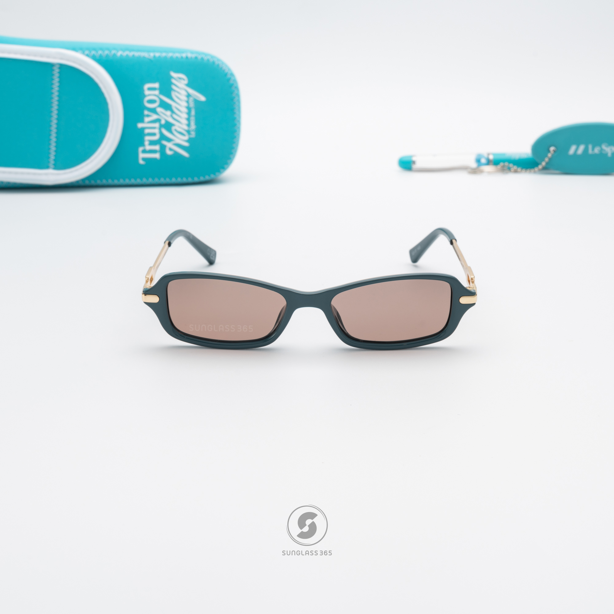 แว่นกันแดด Le Specs LSP2465414 BAMBOOZLER LTD ETD / Seafoam Polarised