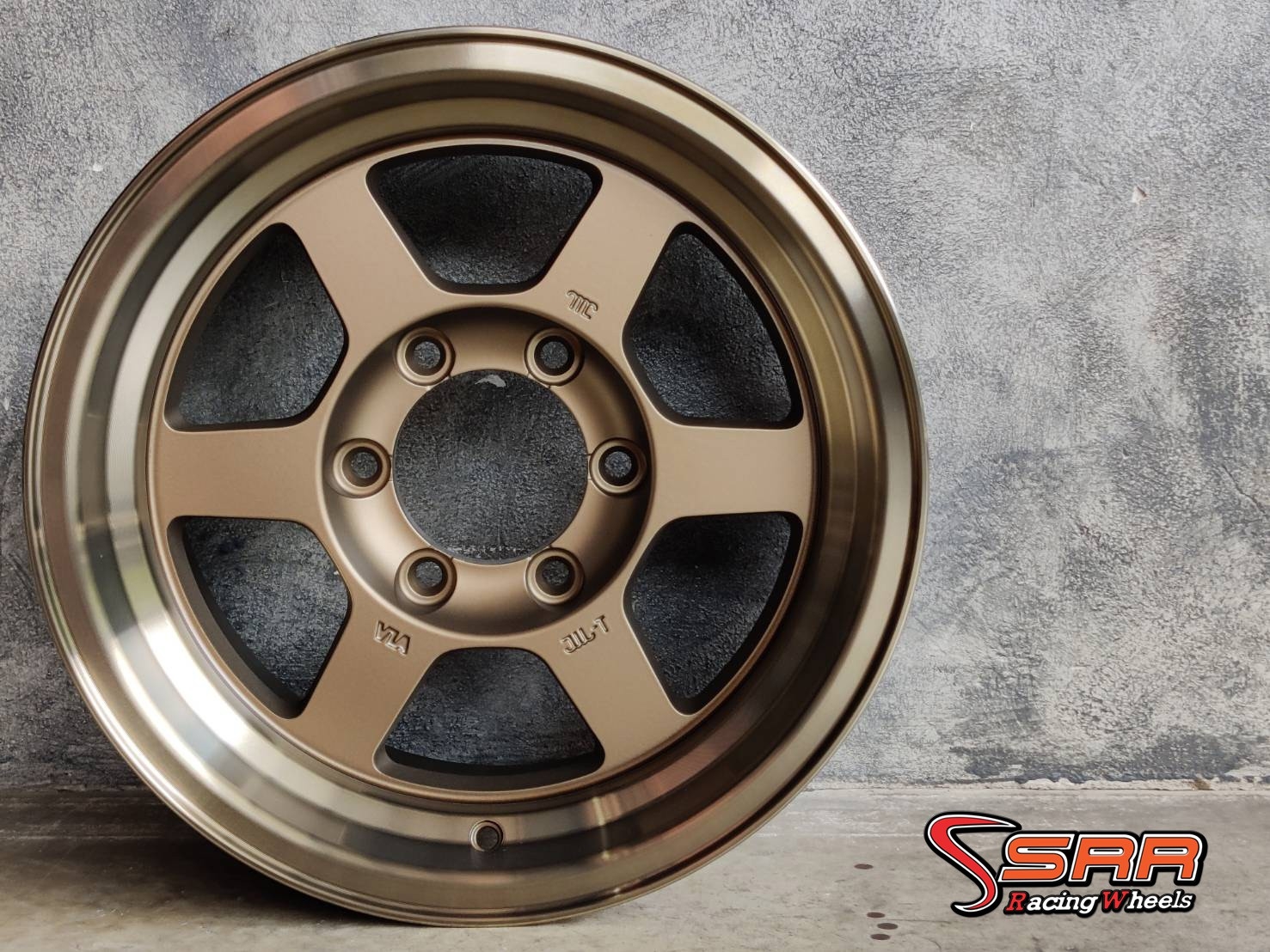 YACHIYODA : TE37X 16X9 6X139.7 ET0 BR5/PF(น้ำตาล)