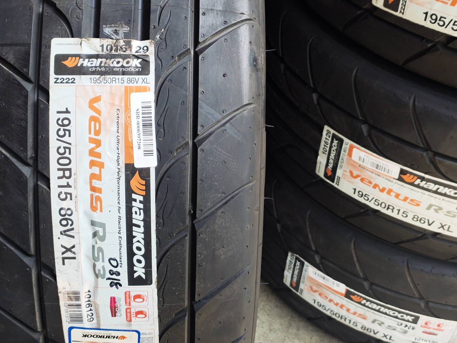 HANKOOK VENTUS RS3 195/50R15 86V XL KOREA