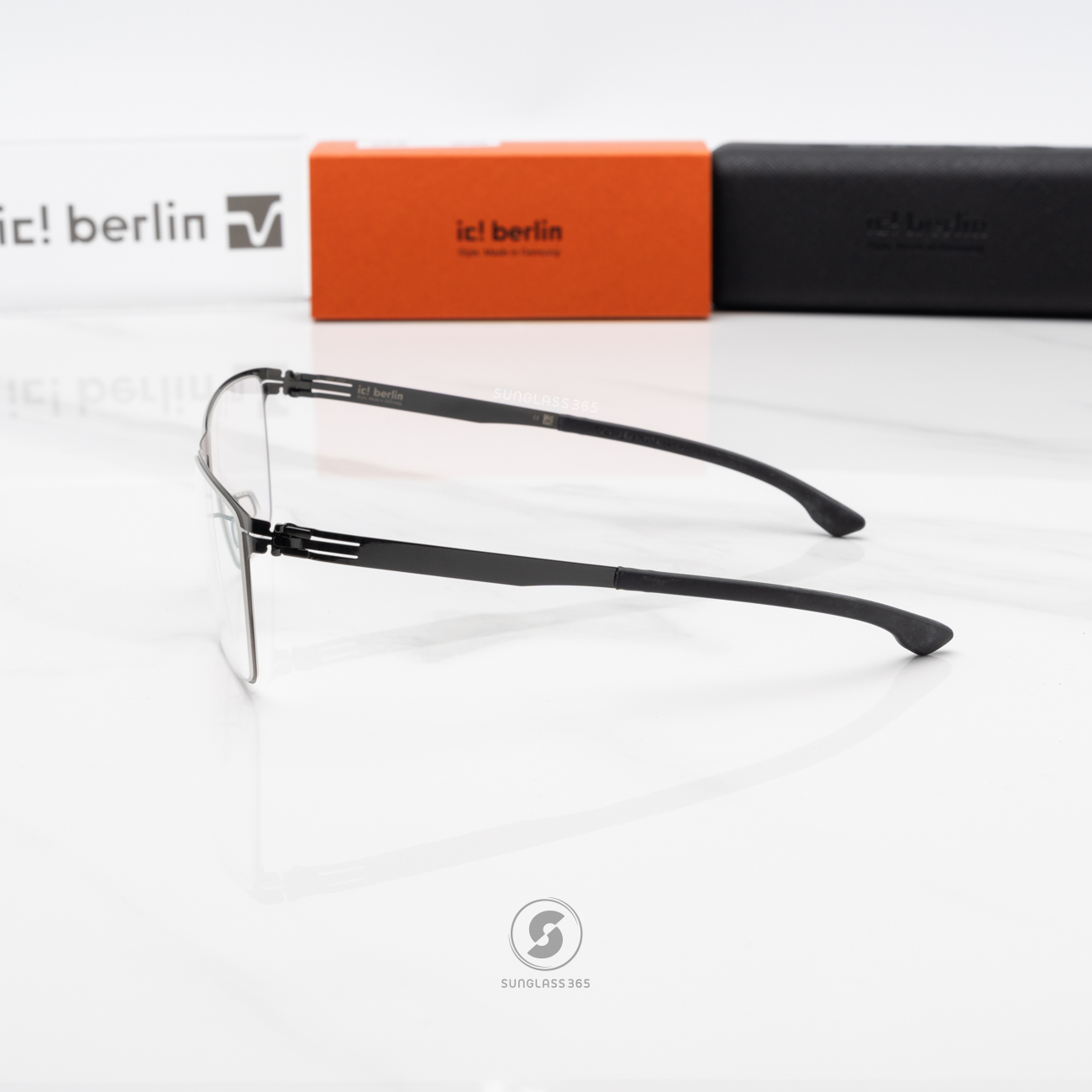 กรอบแว่น IC BERLIN Thomas A. Gunmetal