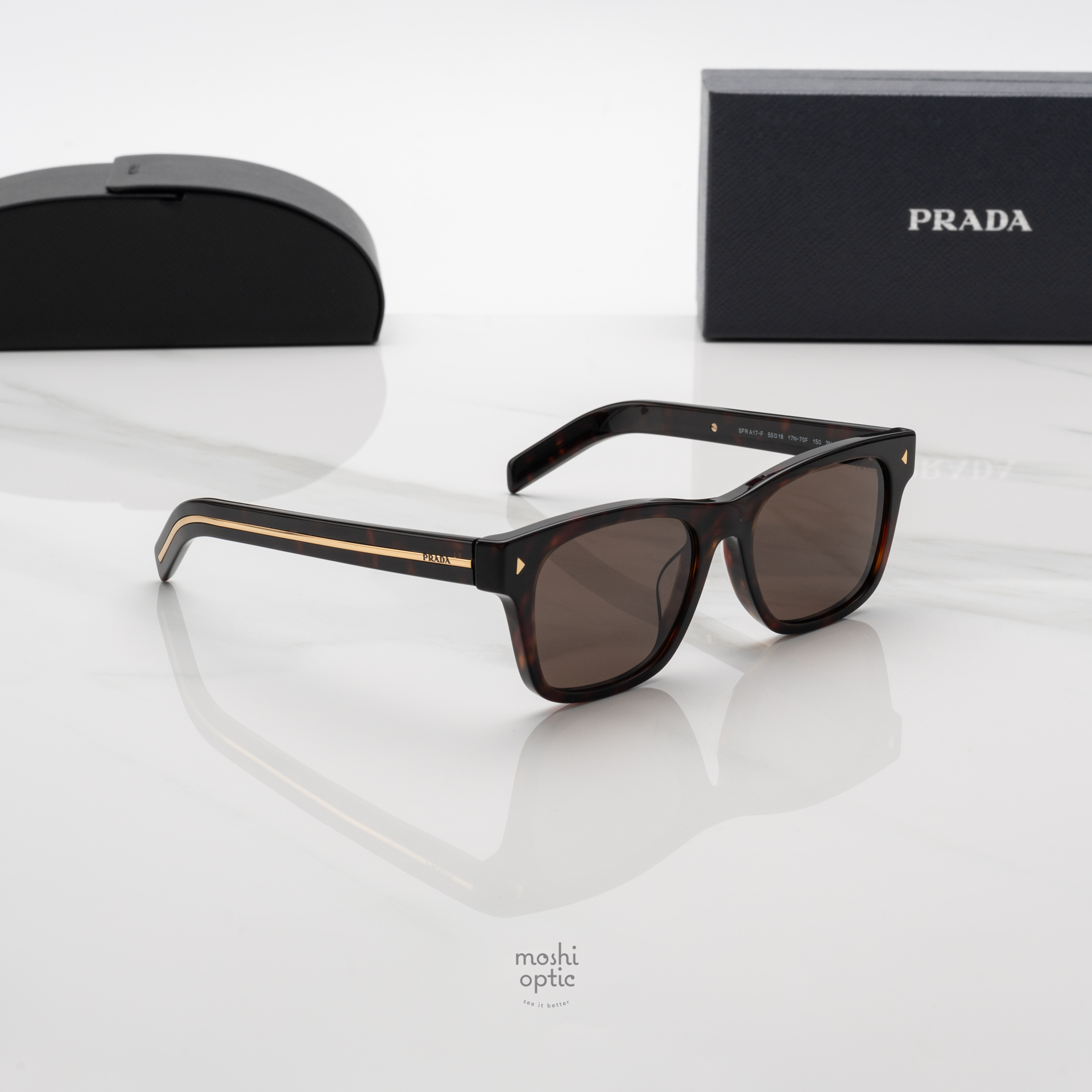 แว่นกันแดด PRADA PRA17ASF 17N70F