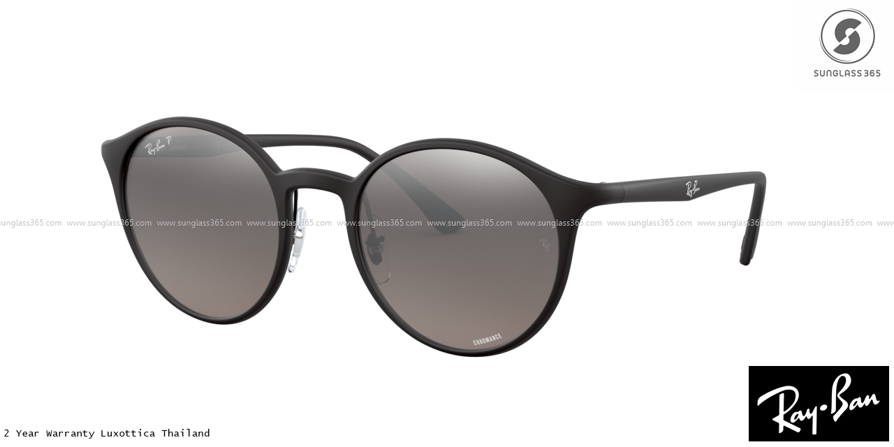 Ray Ban RB4336CH 601S5J Grey Mirror Silver Chromance Polarized