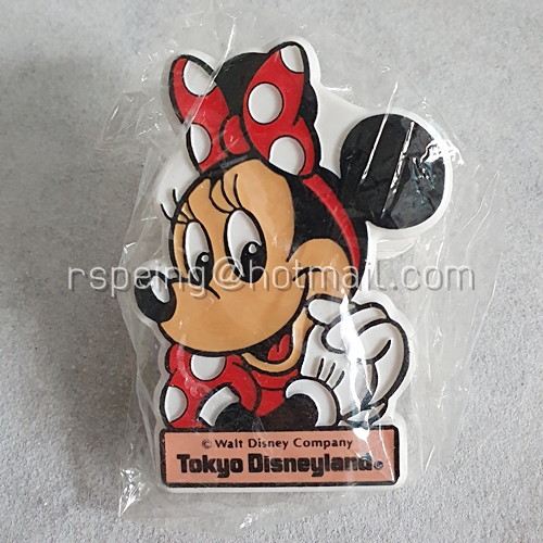 Magnet ตัวหนีบพลาสติก Minnie Mouse Tokyo Disneyland