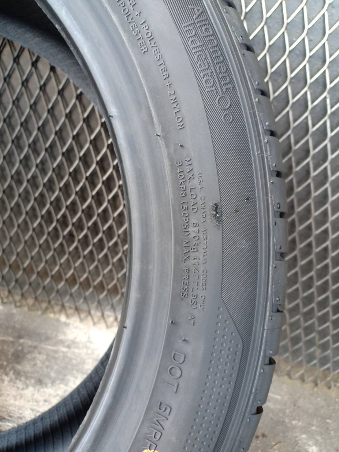 ยางใหม่ปี19 HANKOOK V12EVO2 225/45-17 ราคาถูก