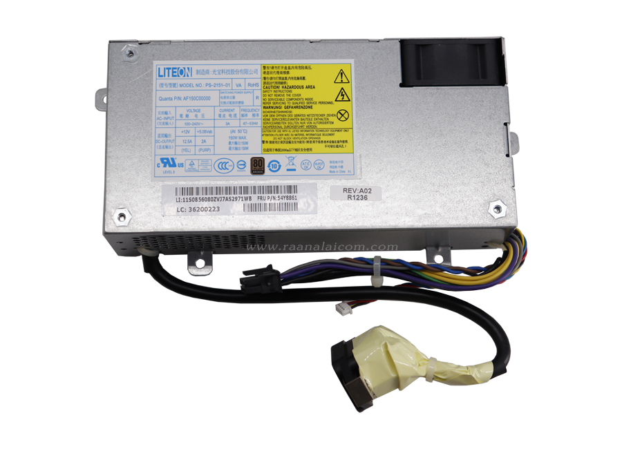 Power Supply Lenovo M90z All in One ตรงรุ่น PSU PS-2151-01 เพาเวอร์ซัพพลาย Lenovo M90z ตรงสเปค ราคา พิเศษ