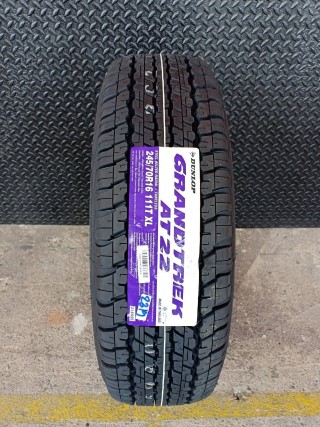 ยางใหม่ DUNLOP AT22 245/70-16 ยางปี19 ราคาพิเศษ