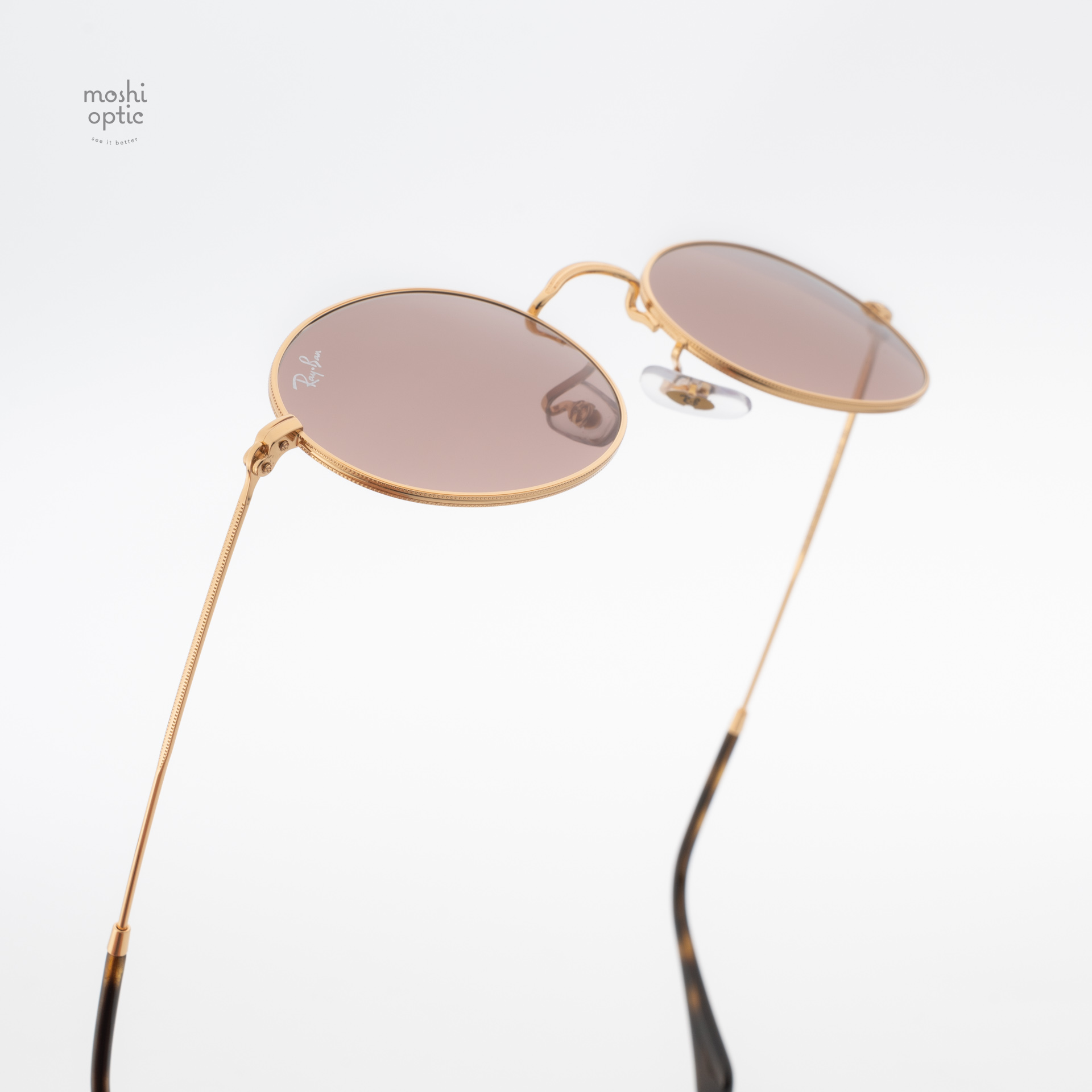 RayBan RB3547 Oval 001/1A Gold