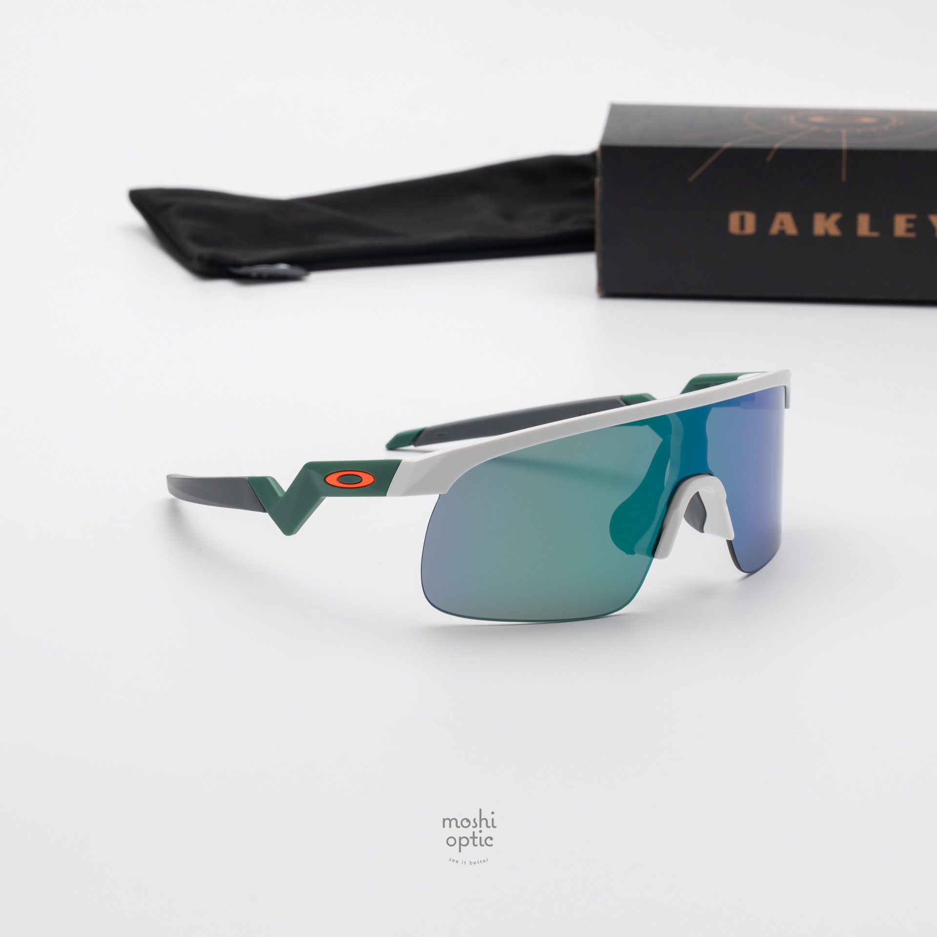 Oakley Resistor OJ9010-33 Matte White Prizm Jade