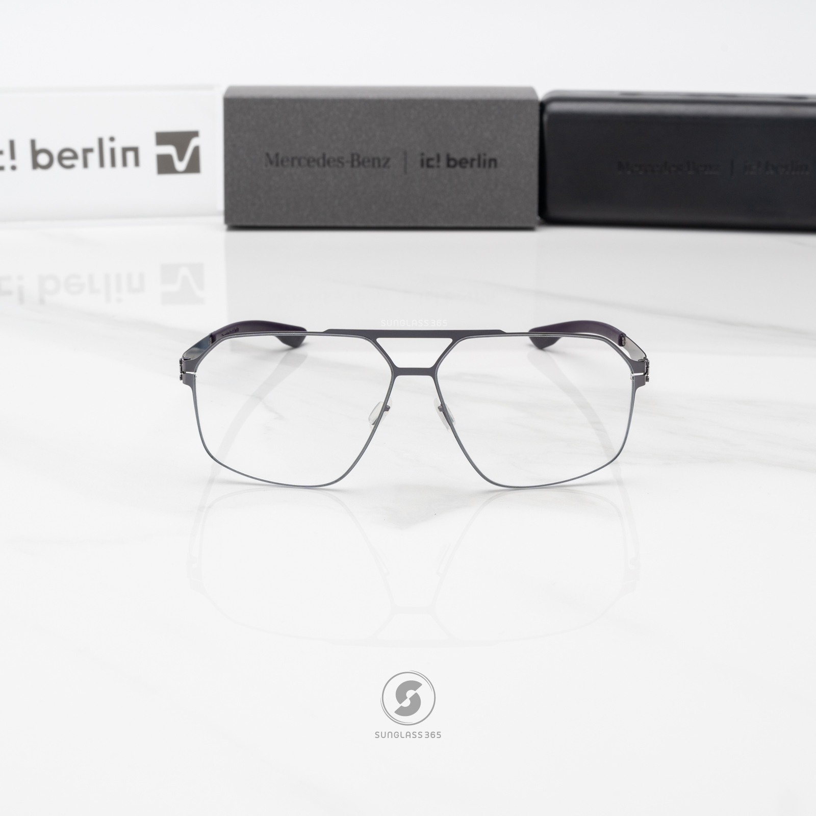 กรอบแว่น IC BERLIN MB18 Aubergine