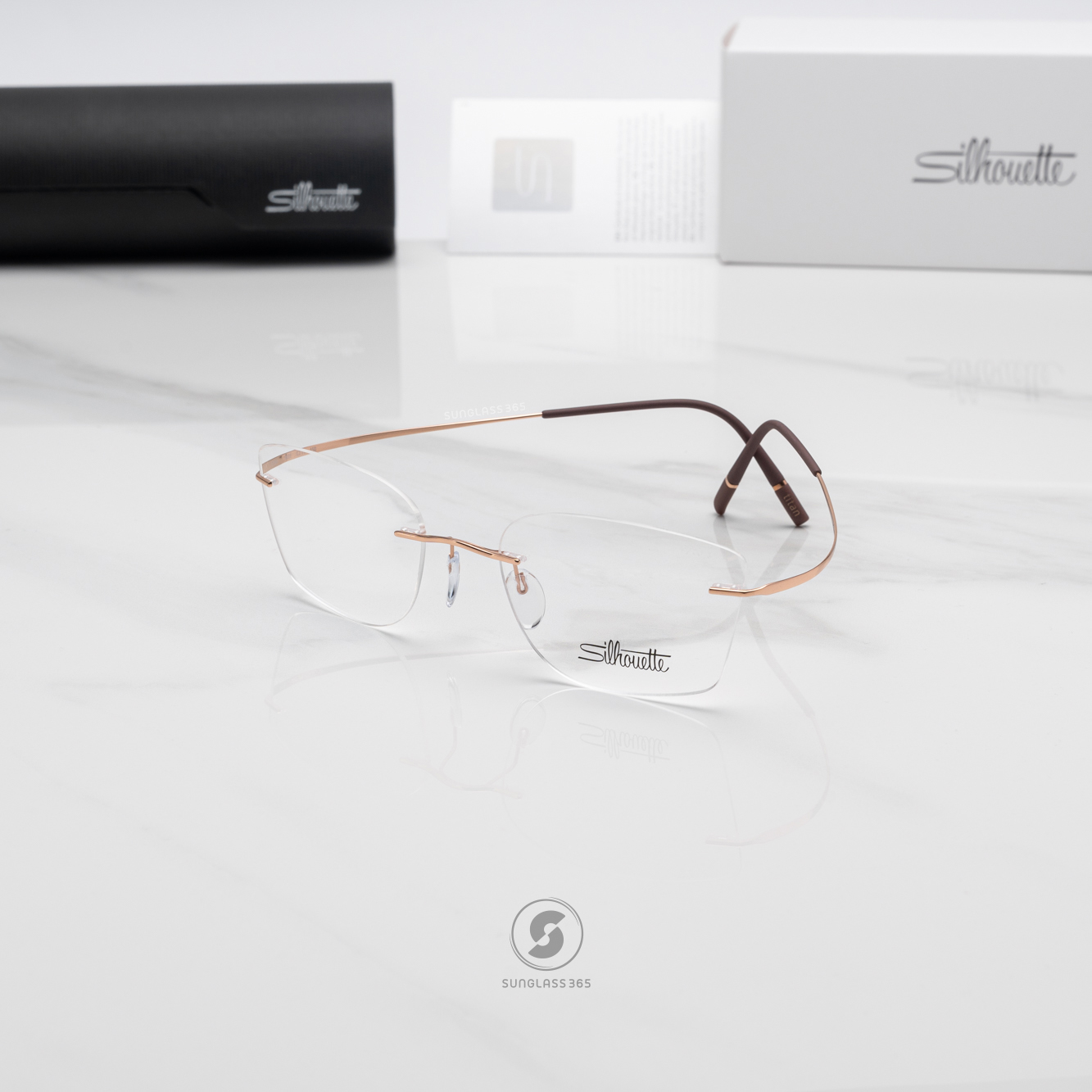 กรอบแว่น Silhouette Titan Minimal Art 5599 IB 3531